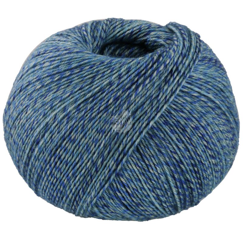 1014 Marine/Türkis/Grau/Nachtblau meliert (Vintage Socks)