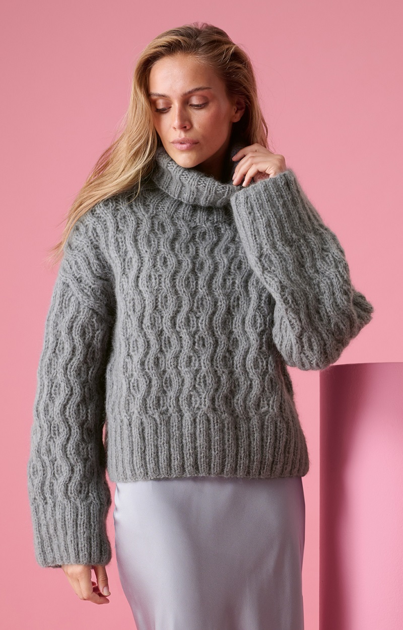 Anleitung Nr. 19946 Pullover aus Mohair di Gio
