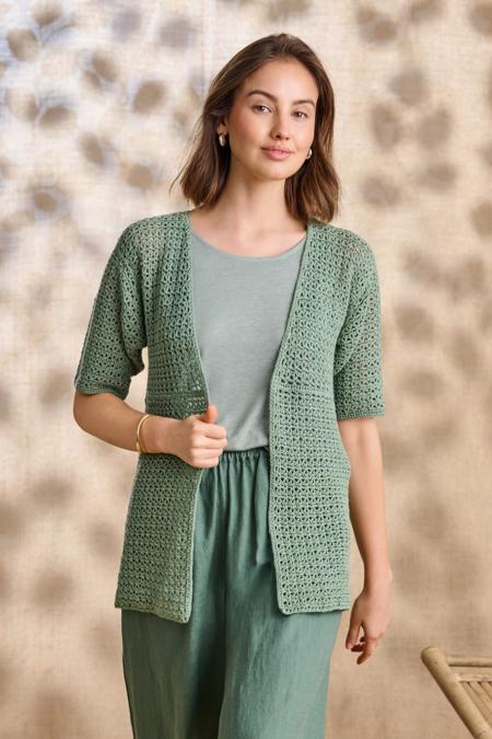Anleitung Nr. 19529 Jacke aus Summer Cashmere