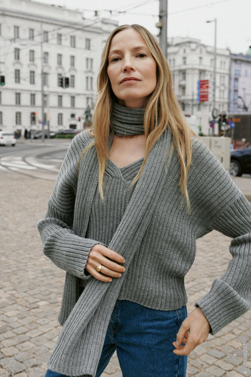 Anleitung Nr. 17494 Pullover aus Merino Superiore