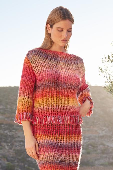 Anleitung Nr. 19449 Pullover aus Cotonella & Cottonhair