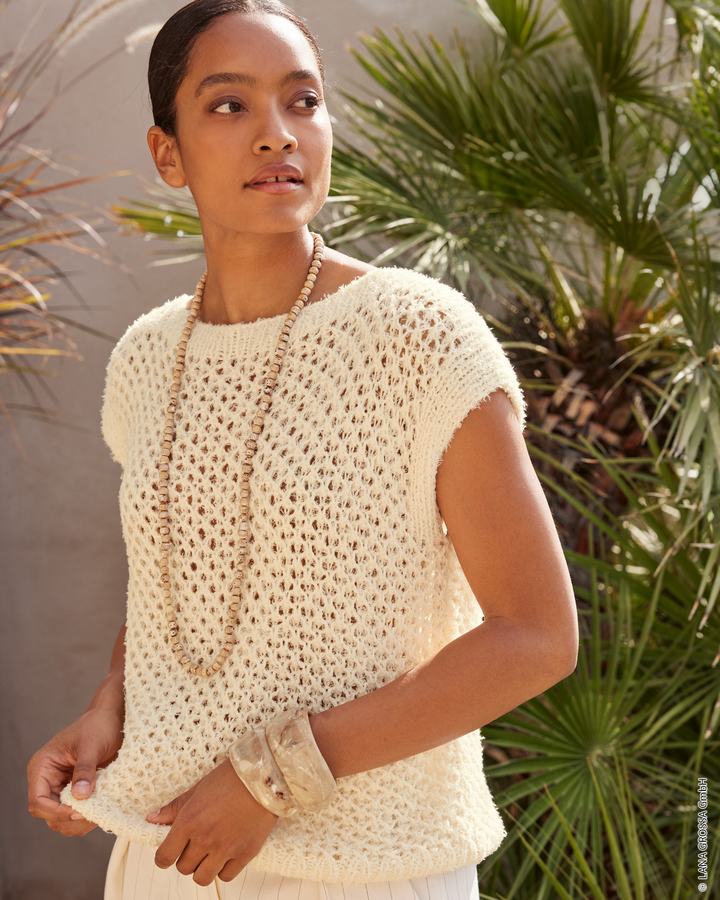 Anleitung Nr. 19406 Shirt aus Ella (Lana Grossa)