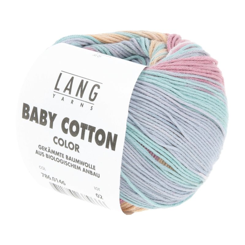786,0146 LILA/BEERE/APRICOT (Baby Cotton Color)