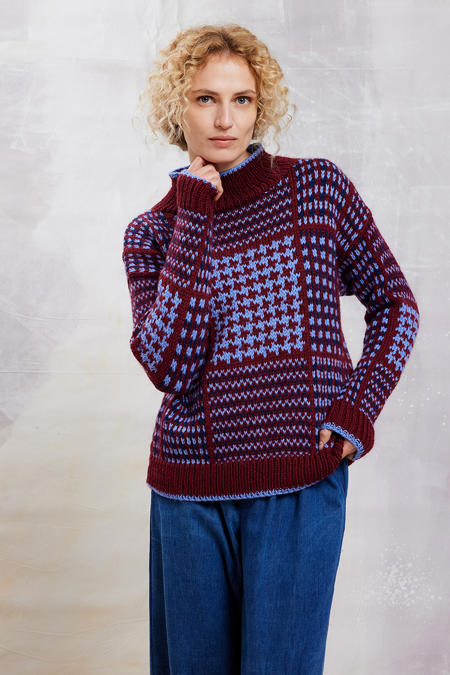 Anleitung Nr. 19809 Pullover "France" aus Carpe Diem (Lang Yarns)