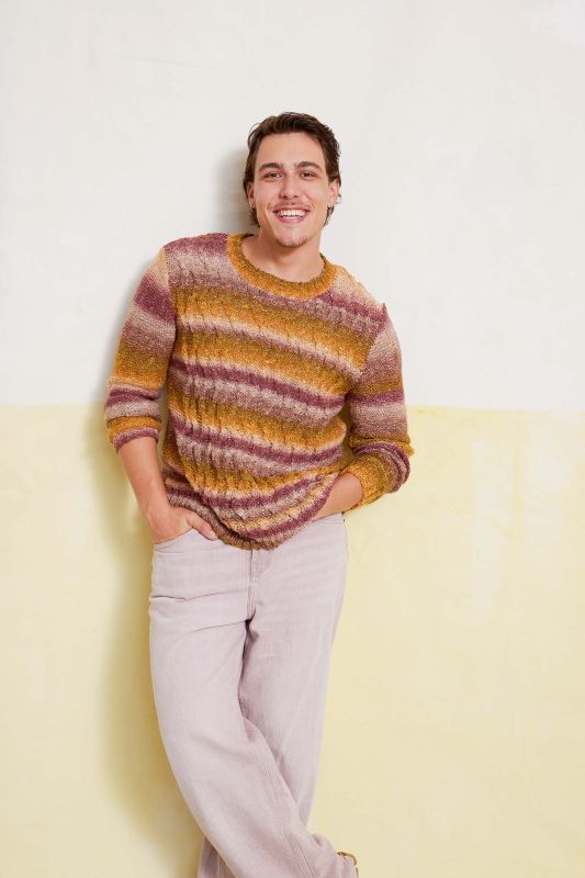 Anleitung Nr. 18742 Pullover aus Linello 