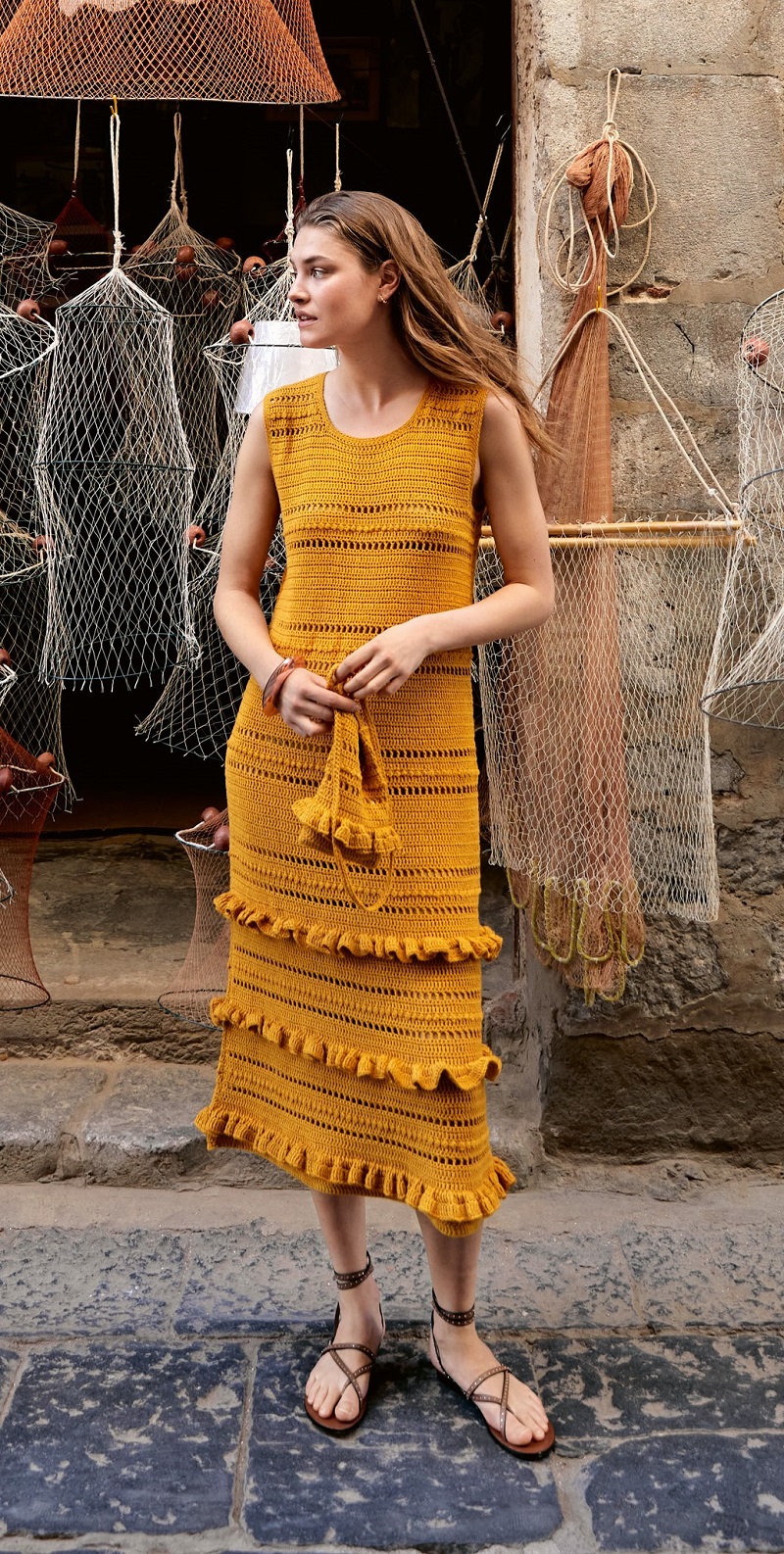 Anleitung Nr. 19546 Kleid aus Campo (Lana Grossa)