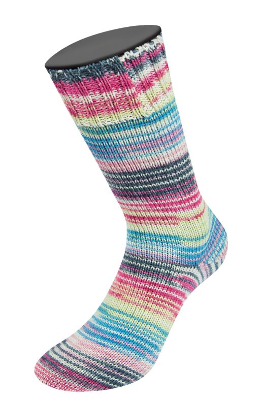 Meilenweit 6-fach Asia/Punto Aktion (Lana Grossa Sockenwolle)