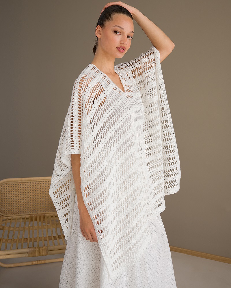 Anleitung Nr. 19762 Poncho aus Elastico  