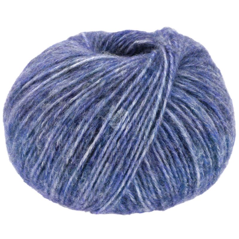 34 blau meliert (Natural Alpaca Pelo)