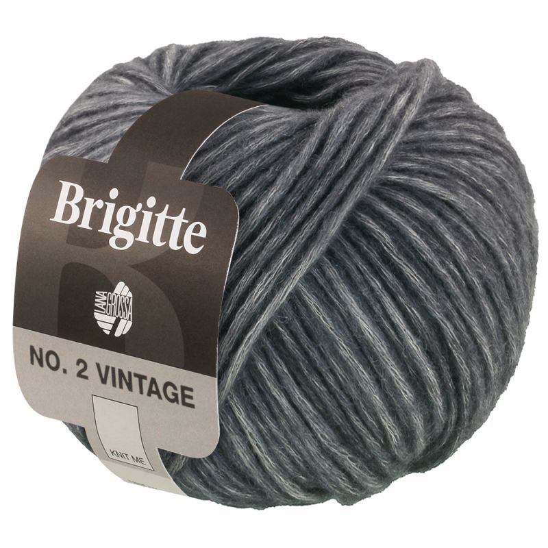 210 Dunkelgrau meliert (Brigitte No. 2 Vintage)