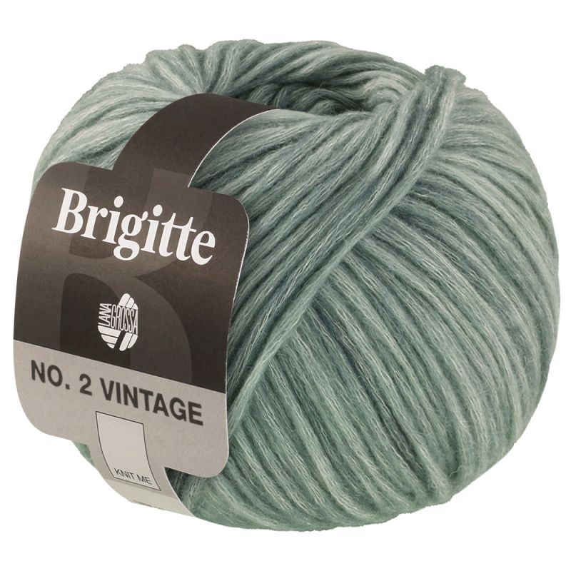 207 Graugrün meliert (Brigitte No. 2 Vintage)
